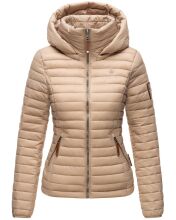 Marikoo L&ouml;wenbaby Damen Steppjacke Taupe Gr&ouml;&szlig;e L - Gr. 40