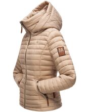 Marikoo L&ouml;wenbaby Damen Steppjacke Taupe Gr&ouml;&szlig;e L - Gr. 40