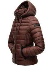 Navahoo Lulana ladies quilted jacket spring jacket Schoko Größe XS - Gr. 34