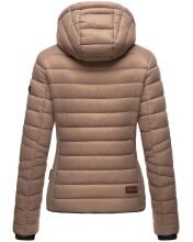 Navahoo Lulana Damen Steppjacke &Uuml;bergangsjacke Taupe Gray Gr&ouml;&szlig;e XXL - Gr. 44