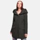 Marikoo Mayleen Damen Softshell Regenjacke mit Kapuze Olive-Gr.XL