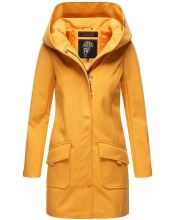 Marikoo Mayleen Damen Softshell Regenjacke mit Kapuze...