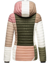 Navahoo Multikulti Mehrfarbige &Uuml;bergangs Steppjacke Naturals Gr&ouml;&szlig;e XXL - Gr. 44