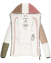 Navahoo Multikulti Mehrfarbige &Uuml;bergangs Steppjacke Naturals Gr&ouml;&szlig;e XXL - Gr. 44