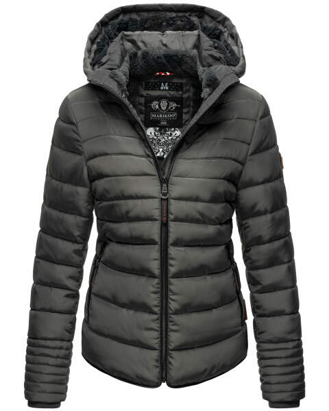 Marikoo Amber Ladies winterjacket quilted Jacket lined  Größe L - Gr. 40