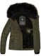 Navahoo Miamor ladies winter quilted jacket with teddy fur  Größe S - Gr. 36