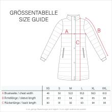 Marikoo Armasa Ladies Winter Quilted Jacket B842  Größe L - Gr. 40