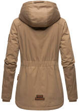 Marikoo Bikoo ladies winter jacket with hood Taupe Größe XS - Gr. 34