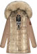 Navahoo Christal ladies winter jacket parka with faux fur  Größe L - Gr. 40