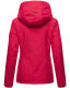 Marikoo Erdbeere Damen Übergangsjacke leicht gefüttert mit Kapuze Fuchsia Größe XS - Gr. 34