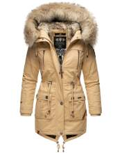 Navahoo Honigfee ladies parka winter jacket with fur...