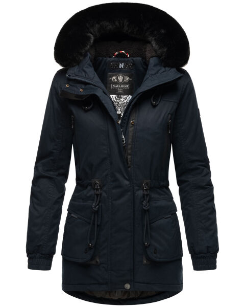 Navahoo Olessaa ladies hooded Winter Jacket Navy-Gr.XS