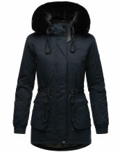 Navahoo Olessaa ladies hooded Winter Jacket Navy-Gr.XXL