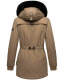 Navahoo Olessaa ladies hooded Winter Jacket Taupe-Gr.3XL