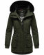 Navahoo Olessaa ladies hooded Winter Jacket Olive-Gr.XS