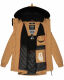 Navahoo Olessaa ladies hooded Winter Jacket Camel-Gr.XS