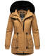 Navahoo Olessaa ladies hooded Winter Jacket Camel-Gr.XXL