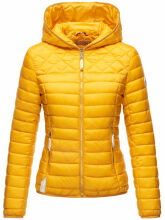 Navahoo ich bin hübsch Damen Jacke Steppjacke Übergangsjacke Gelb-Gr.S