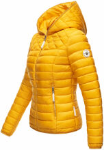 Navahoo ich bin hübsch Damen Jacke Steppjacke Übergangsjacke Gelb-Gr.S
