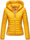 Navahoo ich bin hübsch Damen Jacke Steppjacke Übergangsjacke Gelb-Gr.S