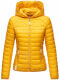 Navahoo ich bin hübsch Damen Jacke Steppjacke Übergangsjacke Gelb-Gr.S