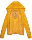 Navahoo ich bin hübsch Damen Jacke Steppjacke Übergangsjacke Gelb-Gr.S