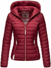 Navahoo ich bin h&uuml;bsch Damen Jacke Steppjacke &Uuml;bergangsjacke Bordeaux-Gr.XS
