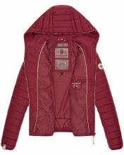 Navahoo ich bin h&uuml;bsch Damen Jacke Steppjacke &Uuml;bergangsjacke Bordeaux-Gr.XS