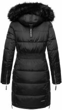 Navahoo Sinja Damen Winter Parka Jacke mit Kapuze Schwarz-Gr.L