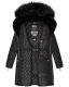 Navahoo Sinja Damen Winter Parka Jacke mit Kapuze Schwarz-Gr.XXL