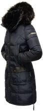 Navahoo Sinja Damen Winter Parka Jacke mit Kapuze Navy-Gr.S