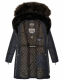 Navahoo Sinja Damen Winter Parka Jacke mit Kapuze Navy-Gr.XL