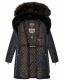 Navahoo Sinja Damen Winter Parka Jacke mit Kapuze Navy-Gr.XL