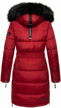 Navahoo Sinja Damen Winter Parka Jacke mit Kapuze Rot-Gr.XL