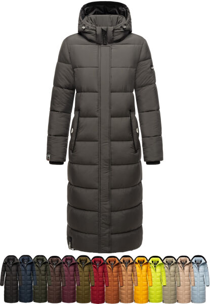 Navahoo Isalie ladies long winter jacket quilted