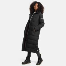 Navahoo Isalie Damen lange Winterjacke gesteppt Schwarz-Gr.XS