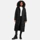 Navahoo Isalie Damen lange Winterjacke gesteppt Schwarz-Gr.XS