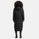 Navahoo Isalie Damen lange Winterjacke gesteppt Schwarz-Gr.S