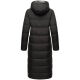 Navahoo Isalie Damen lange Winterjacke gesteppt Schwarz-Gr.S