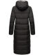 Navahoo Isalie Damen lange Winterjacke gesteppt Schwarz-Gr.L