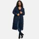 Navahoo Isalie ladies long winter jacket quilted Navy-Gr.XS