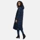 Navahoo Isalie ladies long winter jacket quilted Navy-Gr.XS