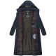 Navahoo Isalie ladies long winter jacket quilted Navy-Gr.XS