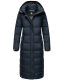 Navahoo Isalie Damen lange Winterjacke gesteppt Navy-Gr.XXL