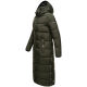 Navahoo Isalie Damen lange Winterjacke gesteppt Dark-Olive-Gr.M