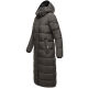 Navahoo Isalie Damen lange Winterjacke gesteppt Anthrazit-Gr.XS