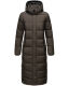 Navahoo Isalie Damen lange Winterjacke gesteppt Anthrazit-Gr.XXL