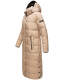 Navahoo Isalie ladies long winter jacket quilted Taupe-Gr.XXL