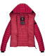 Navahoo Kimuk Damen Übergangs Steppjacke Fuchsia Größe L - Gr. 40