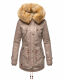 Navahoo LaViva warm ladies winter jacket with teddy fur  Größe M - Gr. 38